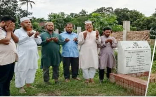 জুলাই শহীদদের কবর জিয়ারত করলেন শিবপুর উপজেলা জামায়াত নেতৃবৃন্দ